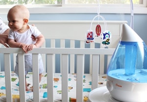 putting vicks in humidifier for baby