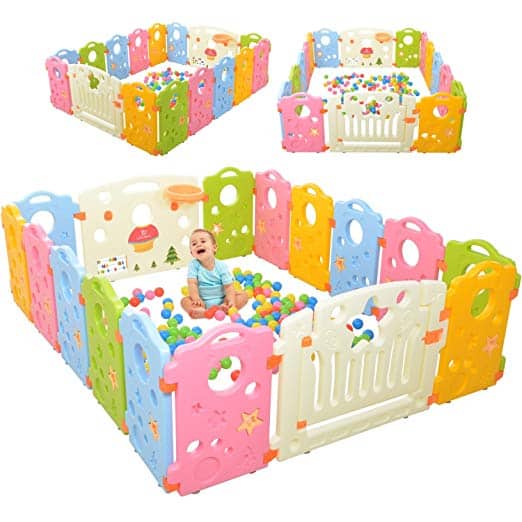 Ashtonbee Multi-color Play Yard