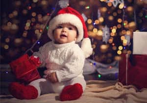 cute baby christmas pictures